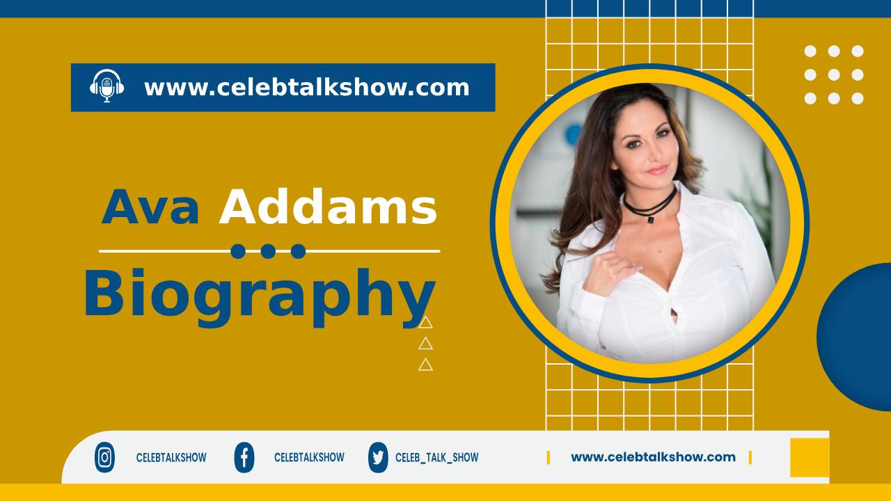 Untold Truth of Ava Addams: Biography, Age, Real Name, Career, Height - Celeb Talk Show